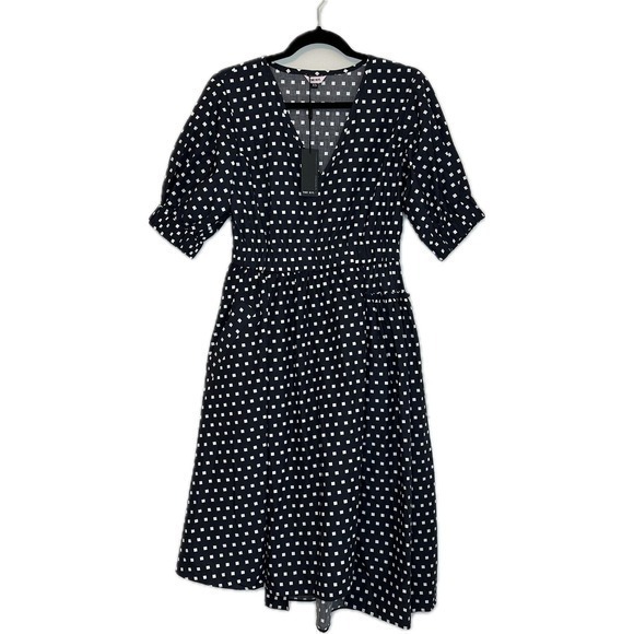 NWT The Kit by Daniel Vosovic Sophie Dress in Black Cubes Size XS‎ - Picture 5 of 12